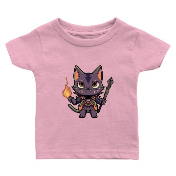 Discover Warlock Cat Baby T-shirts