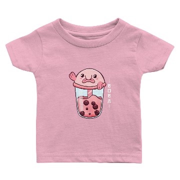 Discover Blobfish Bubble Milk Tea Baby T-shirts