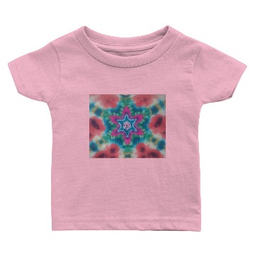 Discover Pink Starburst Baby T-shirts