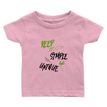 Discover KEEP IT SIMPLE AND UNIQUE Baby T-shirts