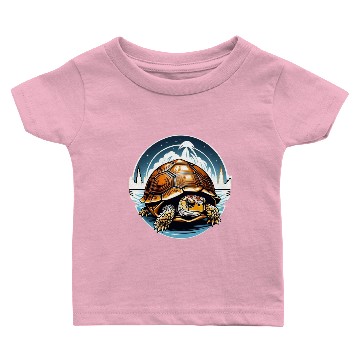 Discover Box turtle ecology human responsibility Baby T-shirts