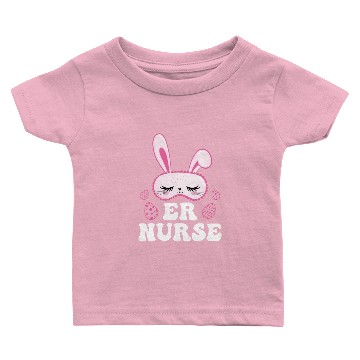 Discover Er Nurse Egg Hunter Spring Easter Day Bunny Baby T-shirts