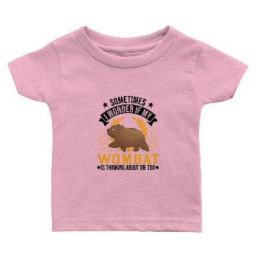 Discover Australian Wombat Gift Baby T-shirts