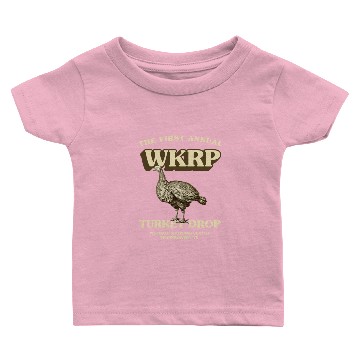 Discover WKRP Turkey Drop Baby T-shirts