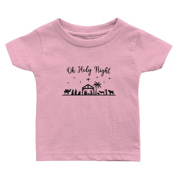 Discover Oh Holy Night Baby T-shirts