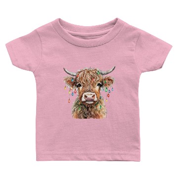 Discover Baby Highland Cow Baby T-shirts