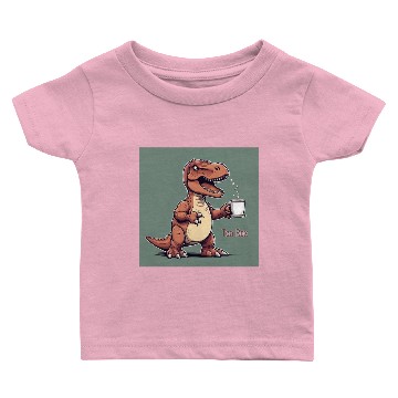 Discover Tea Rex red Baby T-shirts