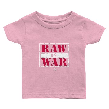 Discover Wrestling Entertainment Raw Is War Box Logo Baby T-shirts and WWEFashion
