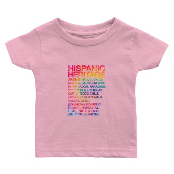 Discover Hispanic heritage month tie dye Baby T-shirts