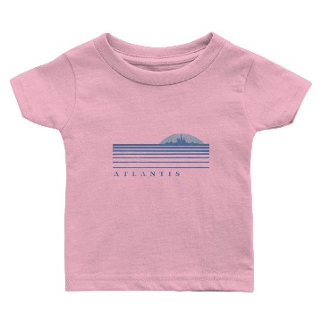 Discover Stargate Atlantis Retro Cityscape Baby T-shirts