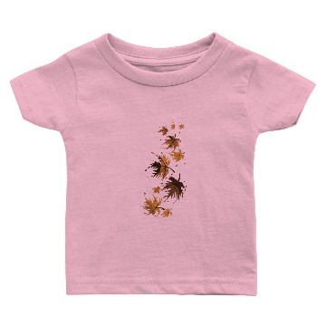 Discover Maple Leaves In The Wind Baby T-shirts