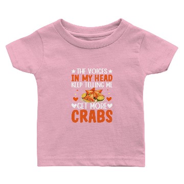 Discover Funny Crab Rangoon Baby T-shirts