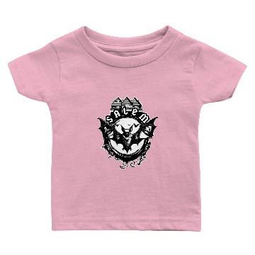 Discover Bat And Salem Witch House Baby T-shirts