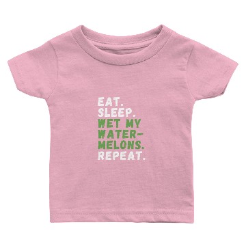 Discover Melon Lover Watermelon Growing Hobby Baby T-shirts