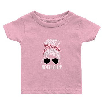 Discover Doula Birth Worker Sunglasses Baby T-shirts