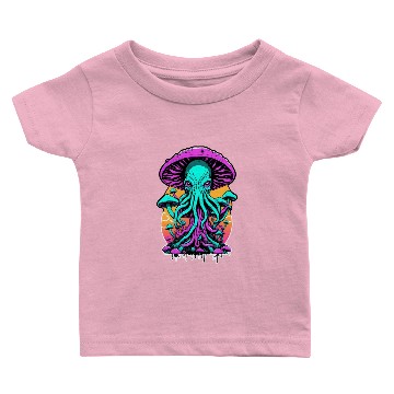 Discover Cthulhu in Bloom Baby T-shirts