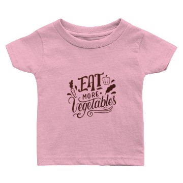 Discover EAT MORE VEGETABLES Baby T-shirts