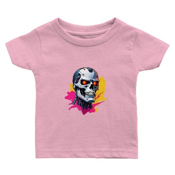Discover Terminator Skull Baby T-shirts