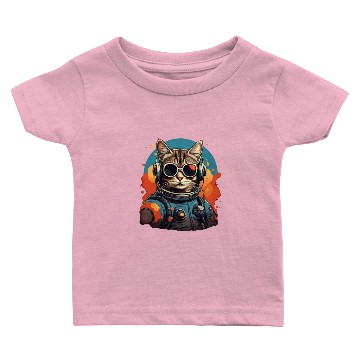 Discover Astro Cat Baby T-shirts
