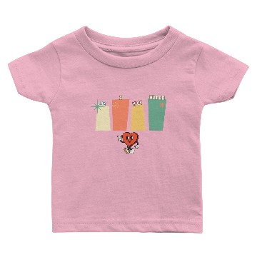 Discover Be a nice human Baby T-shirts