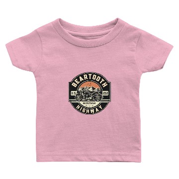 Discover Beartooth Highway US 212 Baby T-shirts