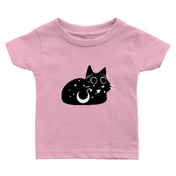 Discover Celestial Cat Baby T-shirts