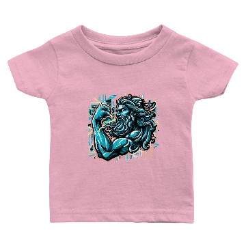 Discover Zeus Lightning King Baby T-shirts