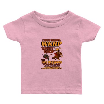 Discover wkrp turkey drop Baby T-shirts