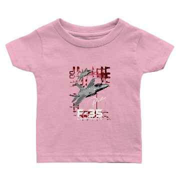 Discover Lockheed Martin F-35 Lightning II Baby T-shirts
