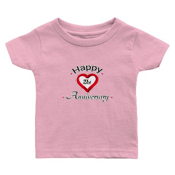 Discover anniversary 21st Baby T-shirts