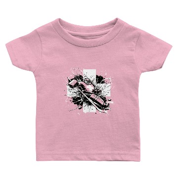 Discover Ice Hockey Switzerland - Swiss Hockey Goalkeeper Baby T-shirts