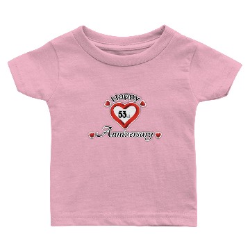 Discover anniversary 53rd Baby T-shirts