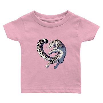 Discover Snow Leopard Leopard White Leopard Baby T-shirts
