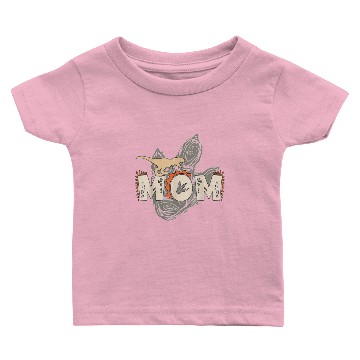 Discover Mamasaurus Footprint Mom Baby T-shirts
