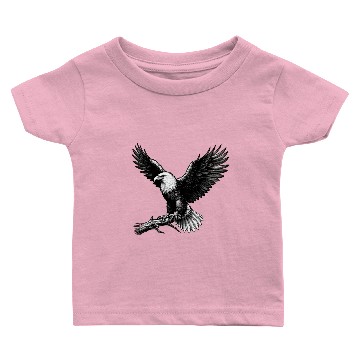 Discover Bald Eagle Baby T-shirts