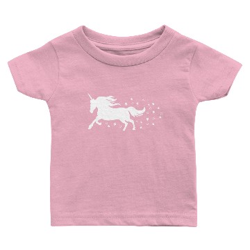 Discover magical running unicorn Baby T-shirts