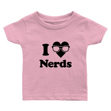 Discover I Love Nerds Baby T-shirts