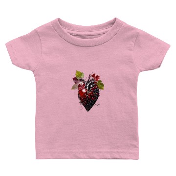 Discover Default Human heart made with wine and red grape Baby T-shirts
