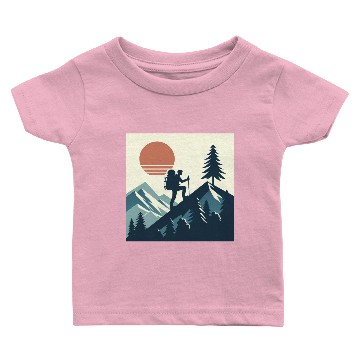 Discover Pathfinder: Nature's Untrodden Paths Baby T-shirts