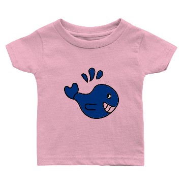 Discover whale Baby T-shirts