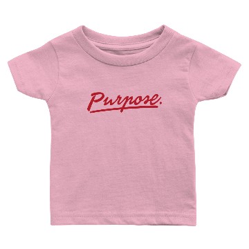 Discover OG Purpose Maroon Logo Baby T-shirts