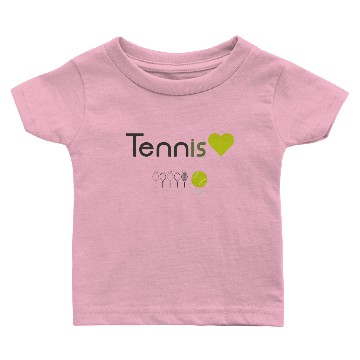 Discover Tennis love on nirvana Baby T-shirts