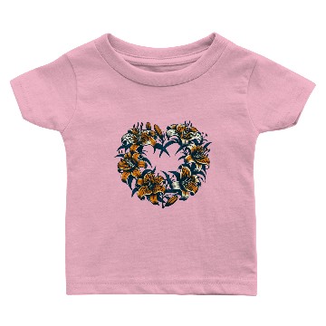 Discover Tiger lily Baby T-shirts