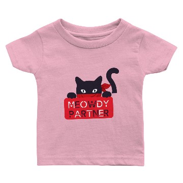 Discover meowdy partner , cat lover Baby T-shirts