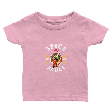 Discover Hot Spice lover Sauce chili pepper Baby T-shirts