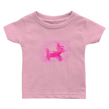 Discover Pink balloon dog Baby T-shirts