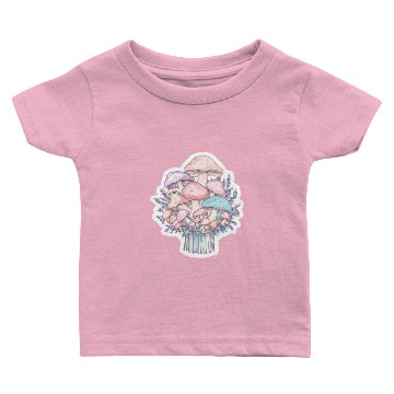 Discover Cute mushrooms Baby T-shirts