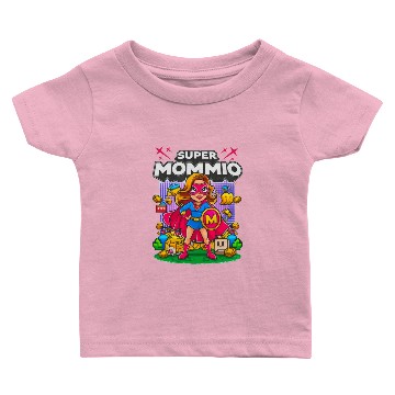 Discover Super Mommio Baby T-shirts