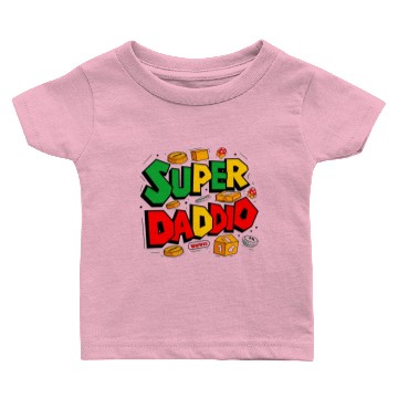Discover Super Daddio Baby T-shirts