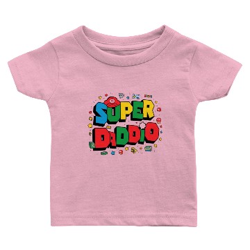 Discover Super Daddio Baby T-shirts